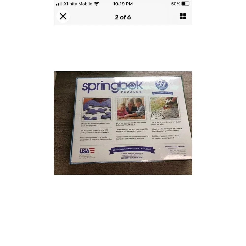 Springbok's 500 Piece Jigsaw Puzzle Summer Creek Horses 18